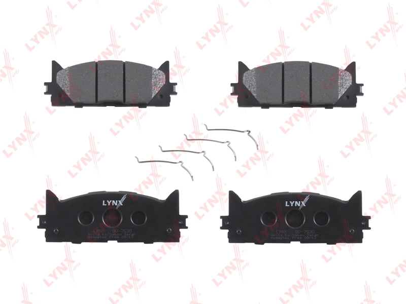 LYNXAUTO BD7530 Колодки тормозные