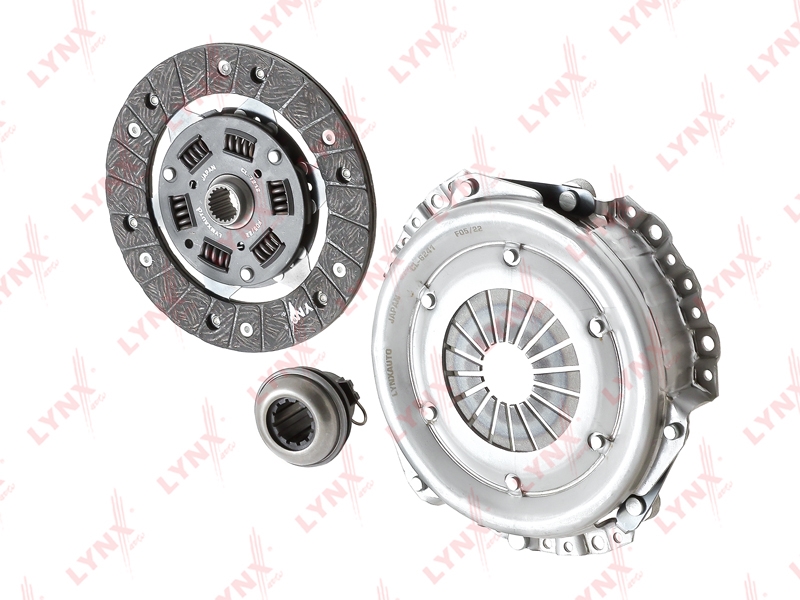 LYNXAUTO CL1097 Комплект сцепления (O 200 mm) LADA 2101-07/NIVA 2121/2131