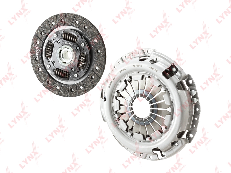LYNXAUTO CL1613 Комплект сцепления без выжимного (O 215 mm)