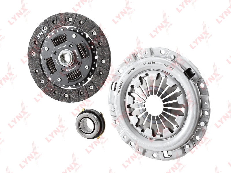 LYNXAUTO CL1634 Комплект сцепления (? 180 mm) CL-1634