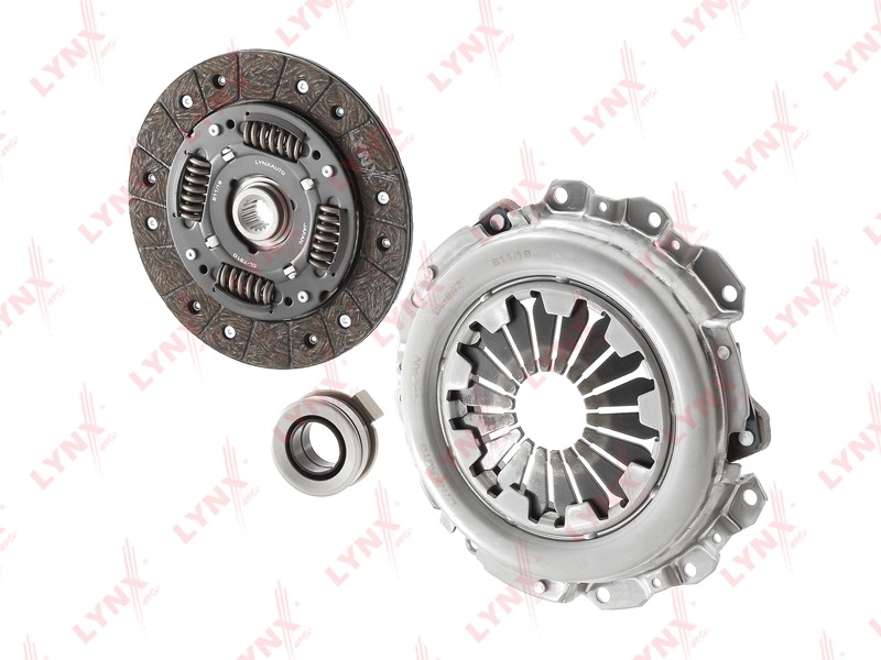 LYNXAUTO CL1657 Комплект сцепления (O 185 mm)