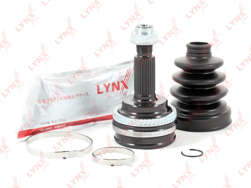 LYNXAUTO CO7517A ШРУС TOYOTA COROLLA 02-/ PRIUS II 1.5 03-09 нар. +ABS