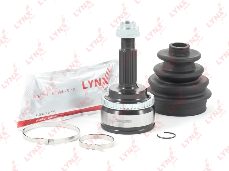 LYNXAUTO CO7562A ШРУС TOYOTA COROLLA 1.4/1.6 02- нар.
