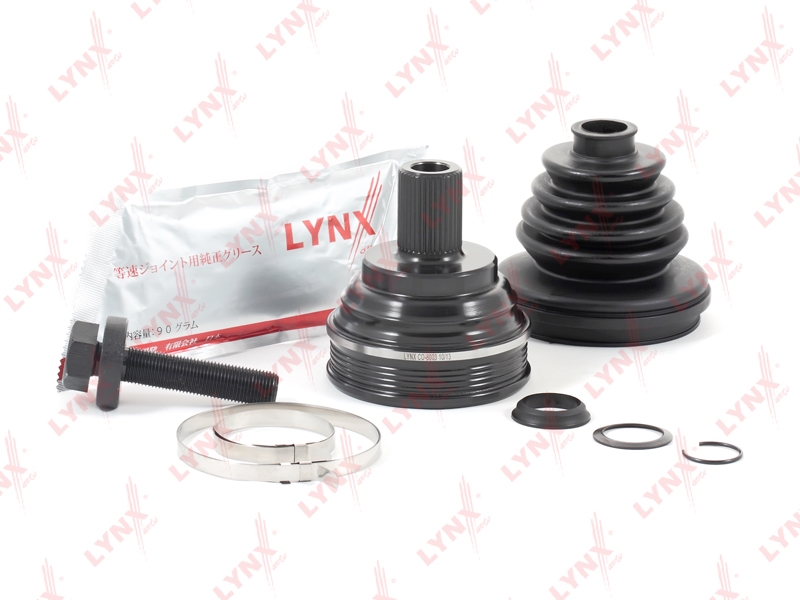 LYNXAUTO CO8003 ШРУС наружный подходит для AUDI A3 1.4T-3.2 03, SEAT Leon 1.4-2.0 05/Toledo 1.6-2.0 04, SKODA Octavia 1.4T-2.0TD 04/Superb 1.4T-1.9TD 08/Yeti 1.2T-1.4T 09, VW Caddy 1.4-2.0 04/Golf  CO-8003