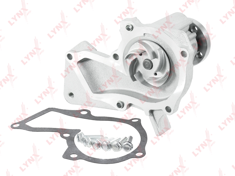 LYNXAUTO CW0121 Помпа водяная подходит для FORD B-Max 1.4-1.6 12 / C-Max 1.6 05 / Ecosport 1.5-1.6 12 / Fiesta V-VI 1.25-1.6 04 / Focus II-III 1.4-1.6 05 / Fusion 1.25-1.6 04 / Galaxy/S-Max 1.6 11  CW-0121