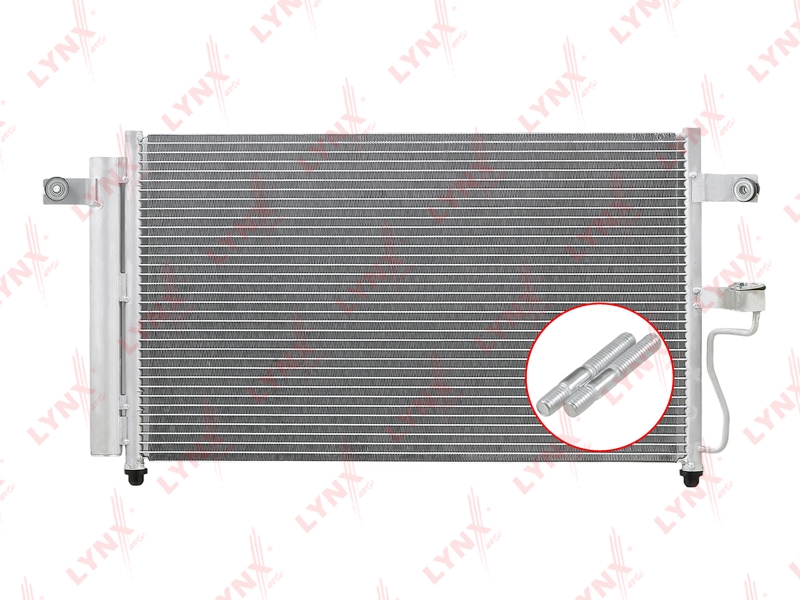 LYNXAUTO RC0652 Радиатор кондиционера