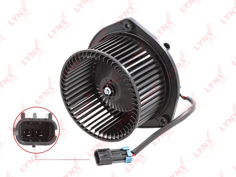 LYNXAUTO RF1593 Вентилятор отопителя LADA 2110-12/KALINA 1118/PRIORA 2170/72