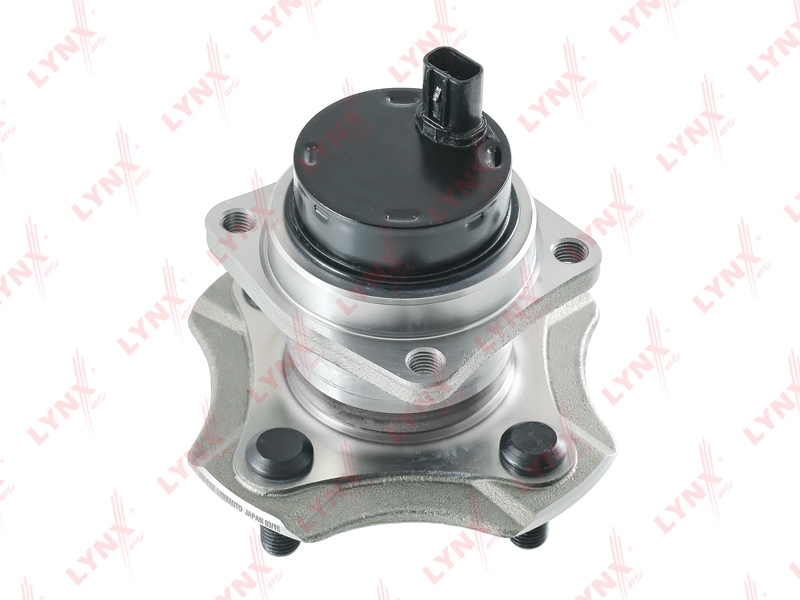 LYNXAUTO WH1133 Ступица задняя в сборе (с ABS) подходит для TOYOTA Corolla(E12) 1.4D-2.0D 02-03 / Prius 1.5 00-04 WH-1133