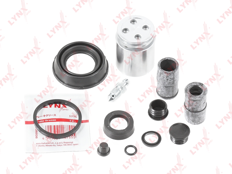 LYNXAUTO BC6097 Рем.к-т заднего суппорта + поршень MAZDA 3/FORD C-MAX/FOCUS 03-