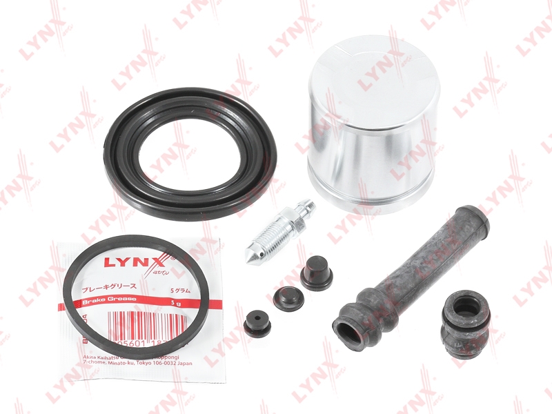 LYNXAUTO BC6291 Рем.ком/кт суппорта задн. [48 mm, с поршнем]