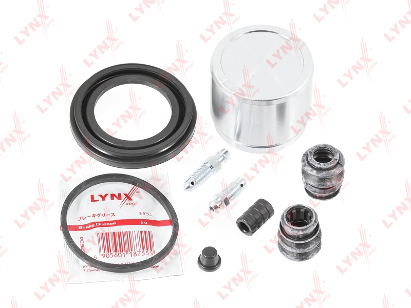 LYNXAUTO BC6385 Рем.ком/кт суппорта перед. [54 mm, с поршнем]