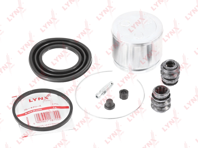 LYNXAUTO BC6447 Рем.к-т суппорта + поршень MITSUBISHI LANCER 03-