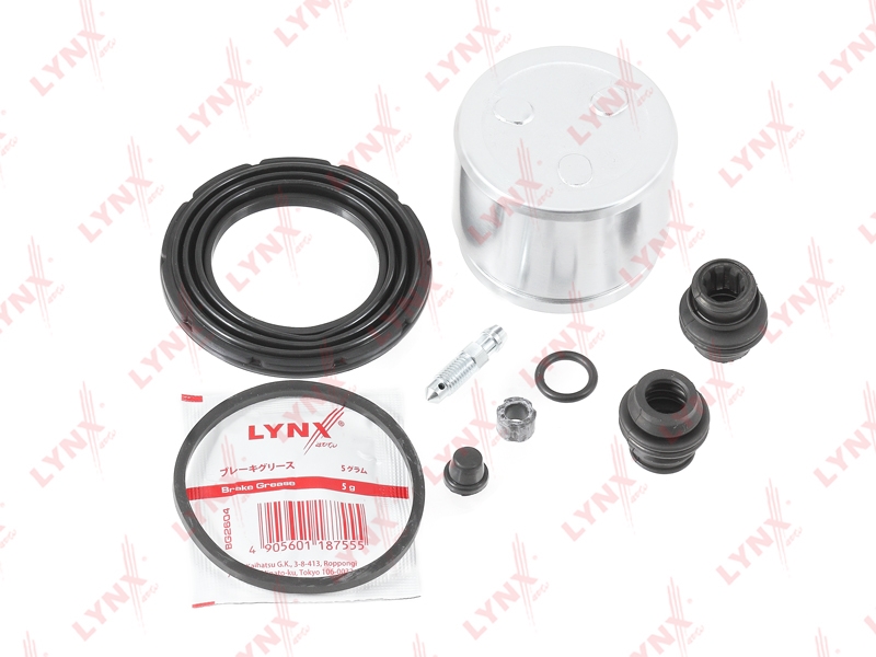LYNXAUTO BC6463 Ремкомплект тормозного суппорта с поршнем переднего (поршень ? 60 mm, суппорт Akebono) BC-6463