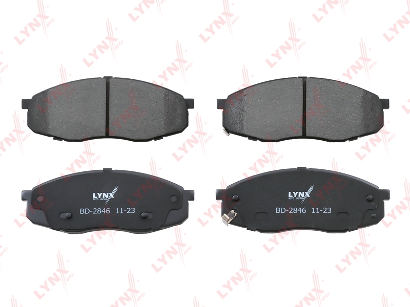 LYNXAUTO BD2846 Колодки тормозные CHANGAN CS55 19- пер.