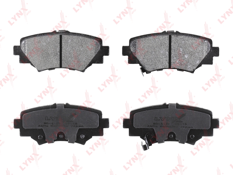 LYNXAUTO BD5129 Колодки торм.зад.