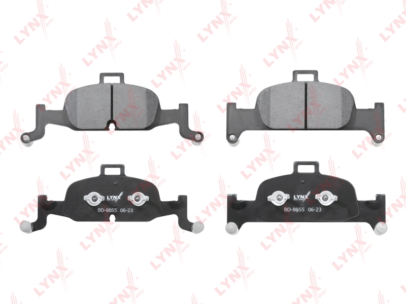 LYNXAUTO BD8055 Колодки тормозные AUDI A4 15-/A5/Q5 16- пер.
