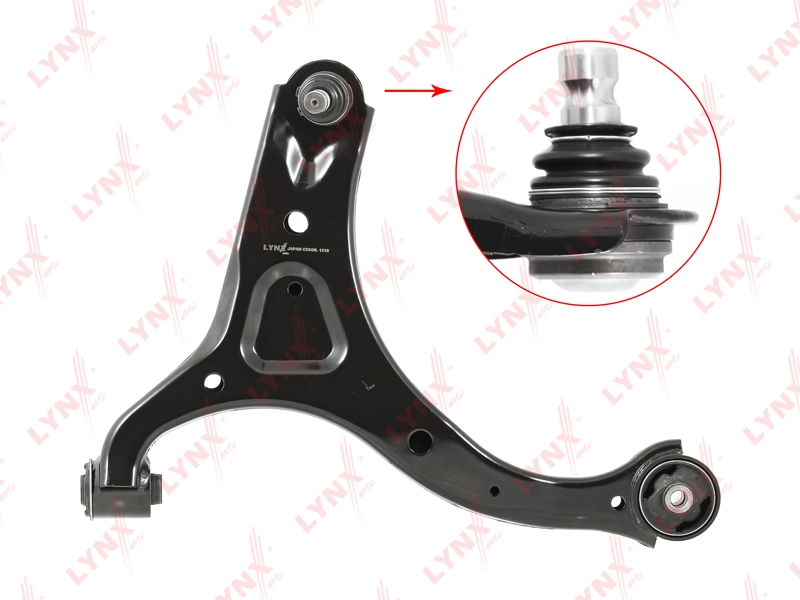 LYNXAUTO C5348L Рычаг нижний L