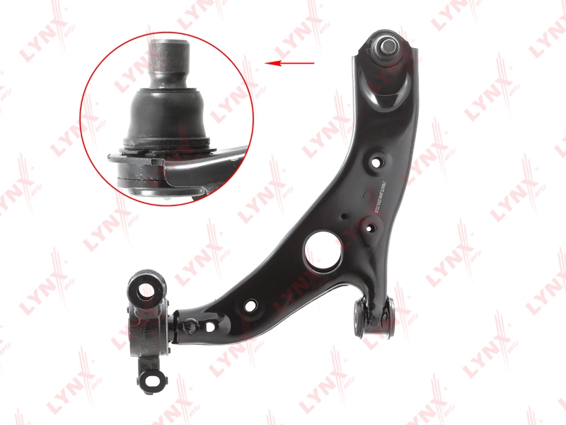 LYNXAUTO C5741L Рычаг нижний L / Перед. подв. C5741L