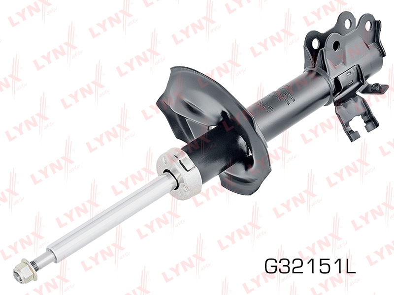 LYNXAUTO G32151L Амортизатор перед. GAS L