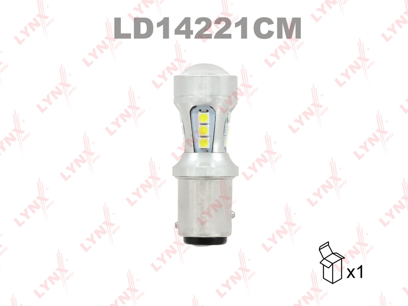 LYNXAUTO LD14221CM Лампа габаритного освещения