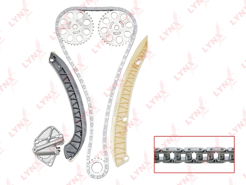 LYNXAUTO TK0004 Комплект цепи ГРМ