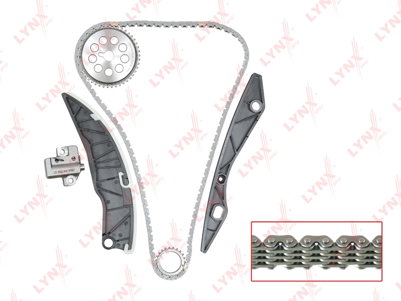 LYNXAUTO TK0022 Комплект цепи ГРМ