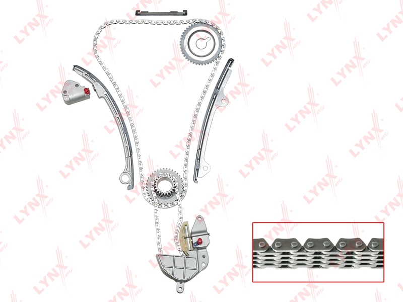 LYNXAUTO TK0030 Комплект цепи ГРМ