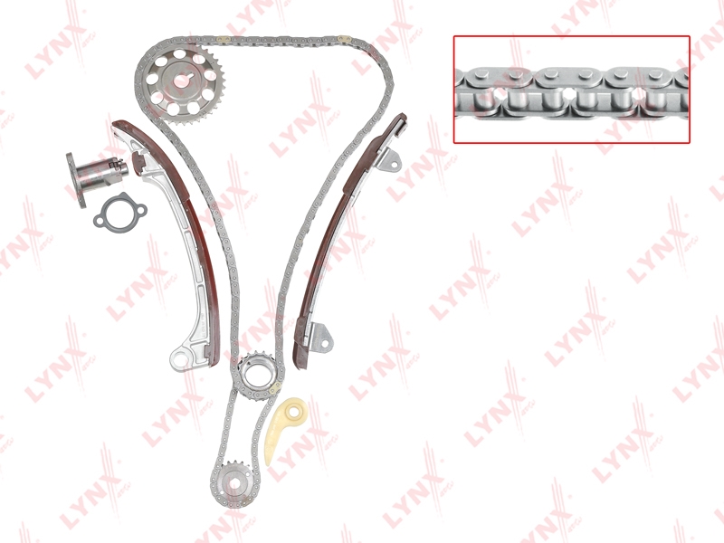 LYNXAUTO TK0059 Комплект цепи ГРМ