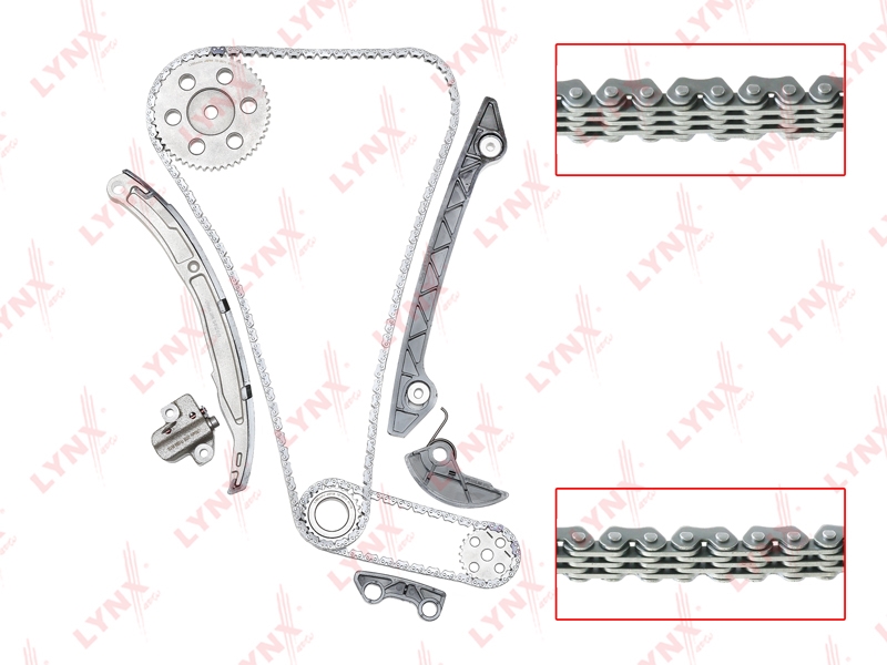 LYNXAUTO TK0061 Комплект цепи ГРМ