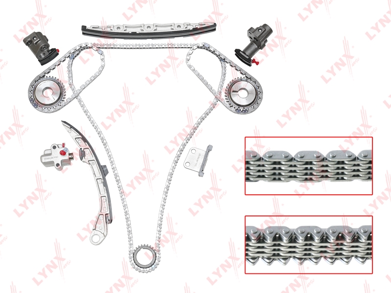 LYNXAUTO TK0062 Комплект цепи ГРМ