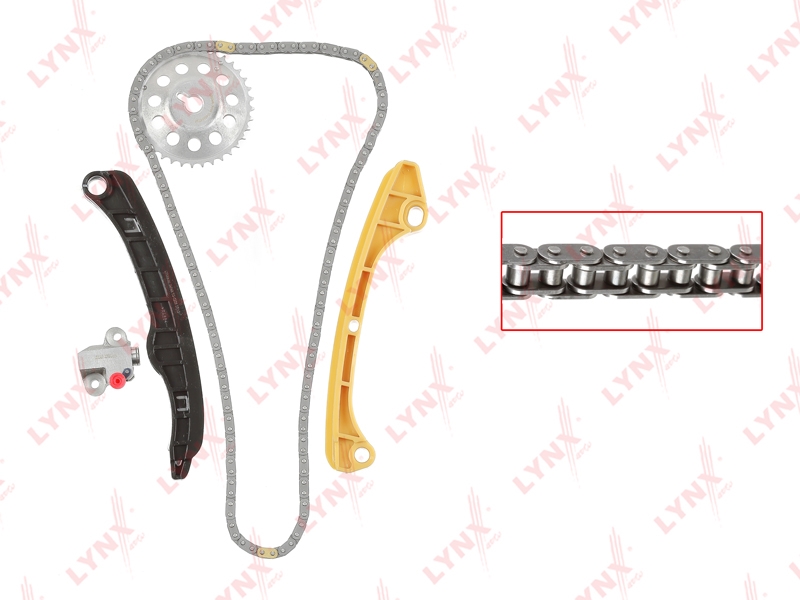 LYNXAUTO TK0067 Комплект цепи ГРМ
