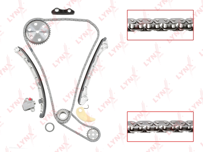 LYNXAUTO TK0078 Комплект цепи ГРМ