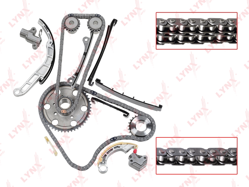 LYNXAUTO TK0081 Комплект цепи ГРМ