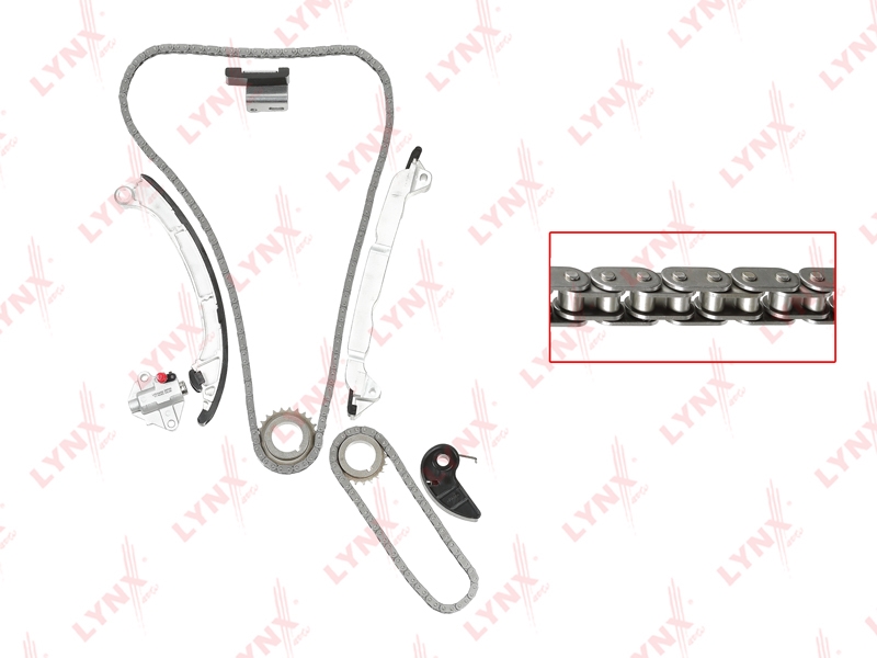 LYNXAUTO TK0092 Комплект цепи ГРМ