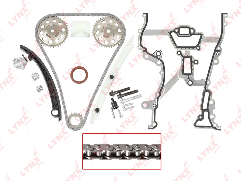 LYNXAUTO TK0111 Комплект цепи ГРМ
