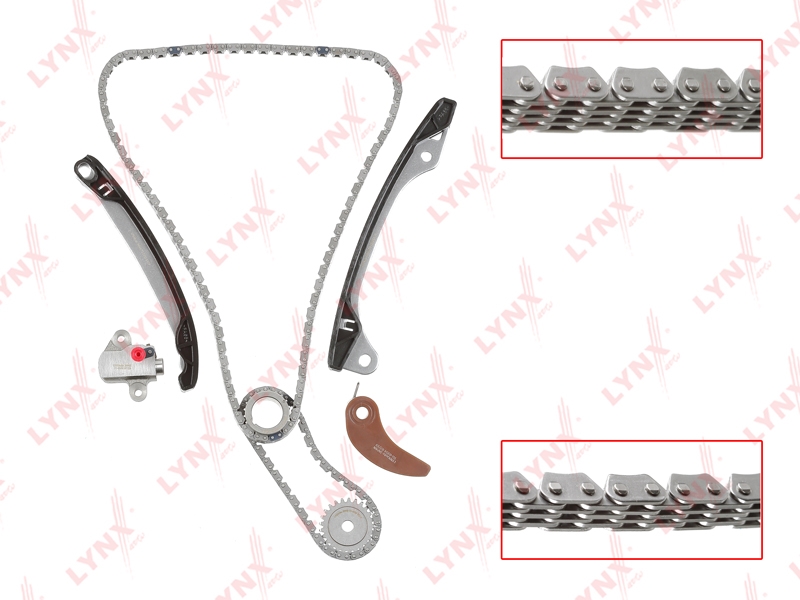 LYNXAUTO TK0154 Комплект цепи ГРМ