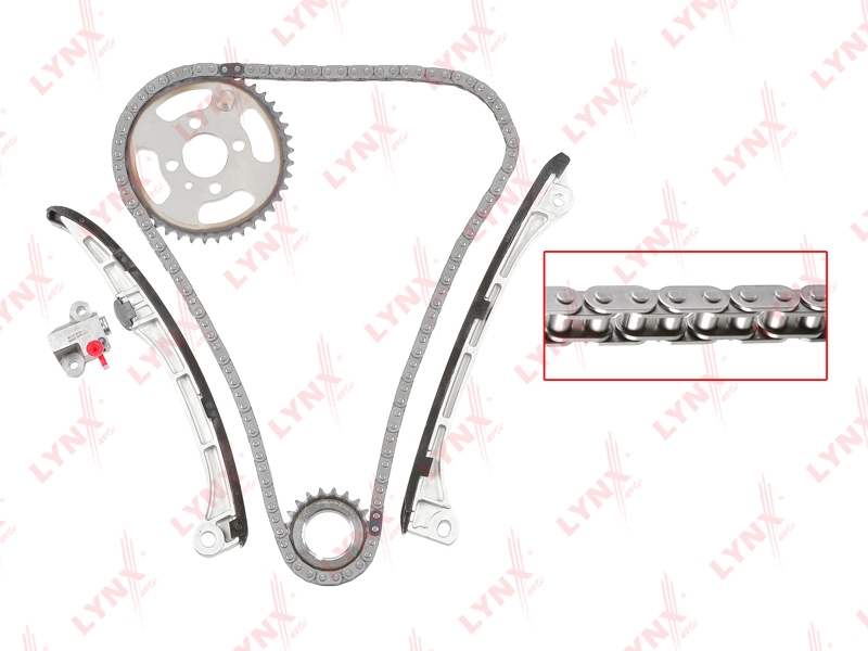 LYNXAUTO TK0156 Комплект цепи ГРМ