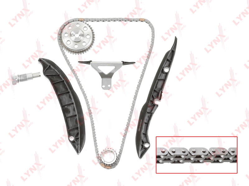 LYNXAUTO TK0173 Комплект цепи ГРМ