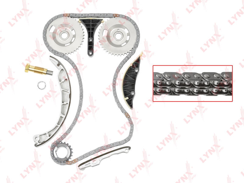 LYNXAUTO TK0193 Комплект цепи ГРМ