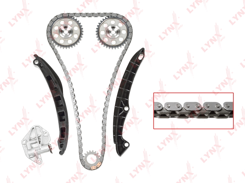 LYNXAUTO TK0200 Комплект цепи ГРМ