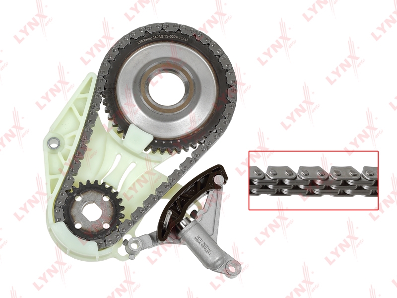 LYNXAUTO TK0219 Комплект цепи ГРМ