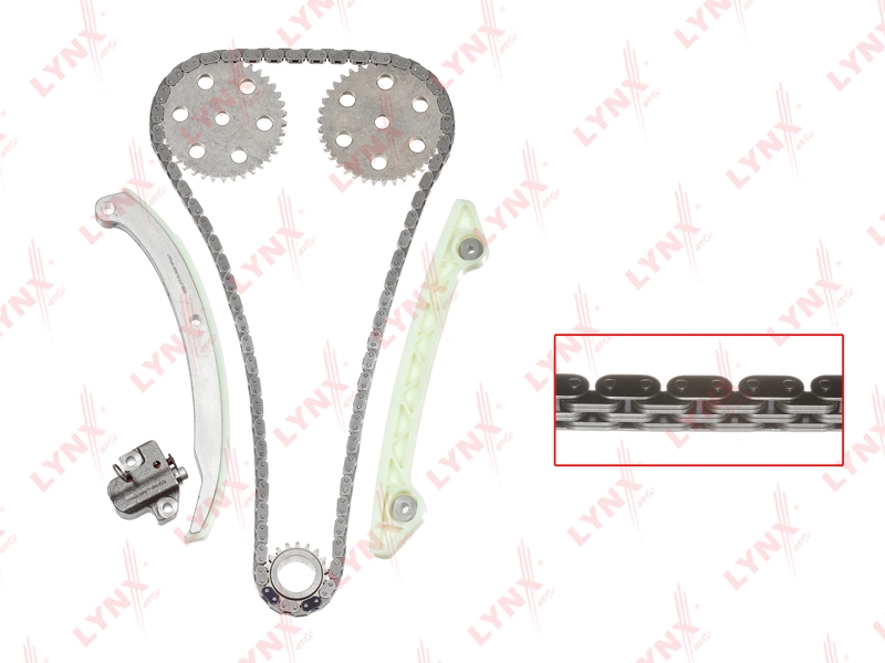 LYNXAUTO TK0220 Комплект цепи ГРМ