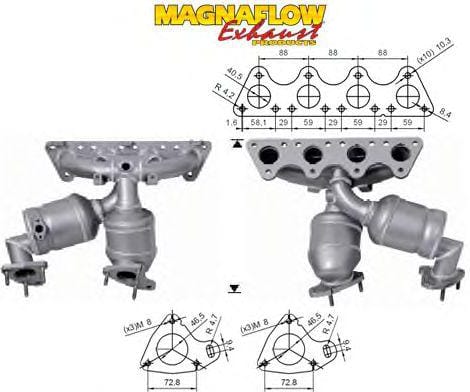MAGNAFLOW 60202 Выпускной коллектор