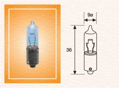 MAGNETI MARELLI 002051200000 Лампа 24V 21W H21W(min10)