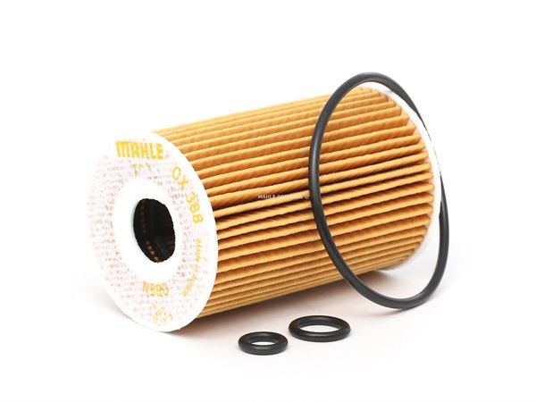 MAHLE OX388D Фильтр масл.AUD/VW 1.6, 2.0TDI 2009=>