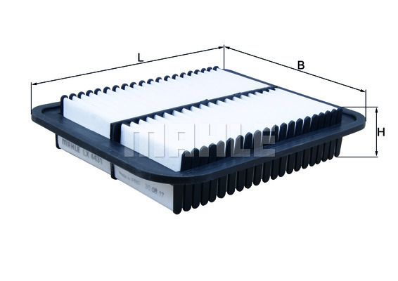 MAHLE LX4431 Фильтр воздушный MITSUBISHI ASX/OUTLANDER III