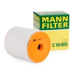 MANN-FILTER C16005 Фильтр возд.audi a6,a7 2,8 3,0 2011=>