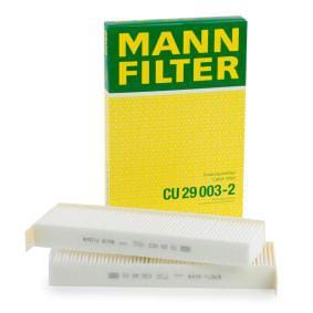 MANN-FILTER CU290032 Фильтр салона