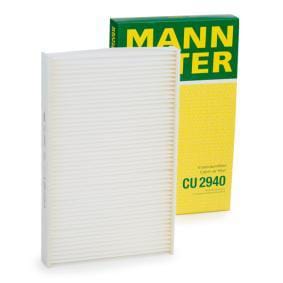 MANN-FILTER CU2940 Фильтр салона
