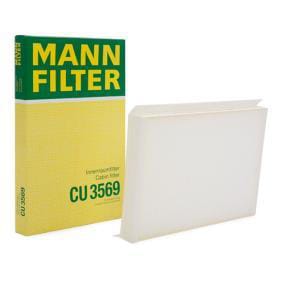MANN-FILTER CU3569 Фильтр салонный